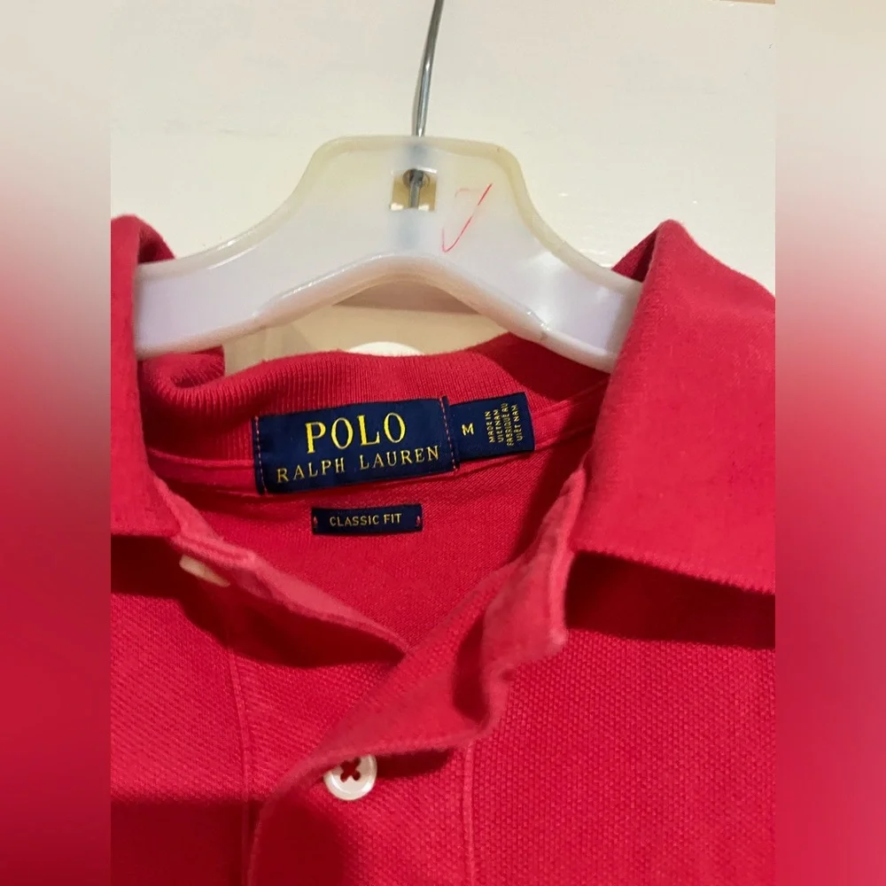 Polo‎ Ralph Lauren Men's Red Polo Shirt